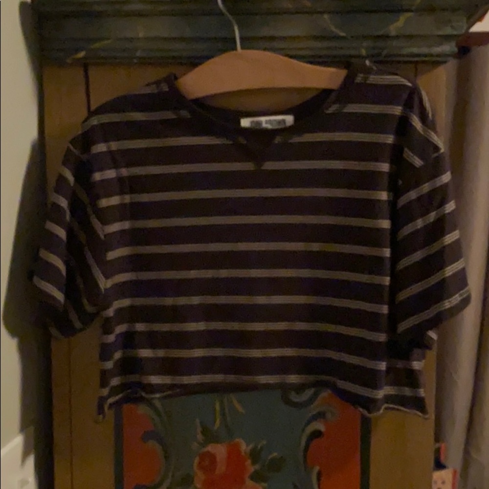 Joah brown cobain crop tee